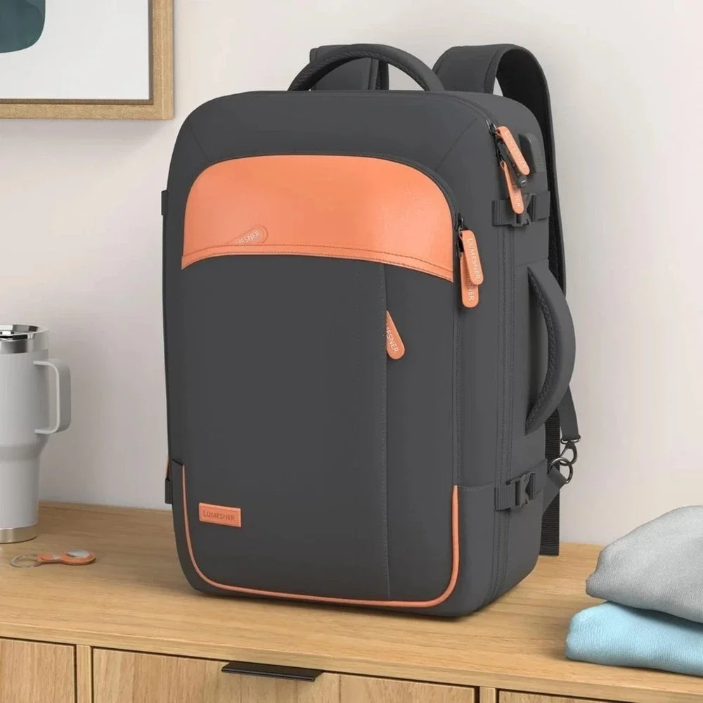 Lumesner Carry on  Backpacks, Extra Large 40L Flight Approved Bag for Men & Wome